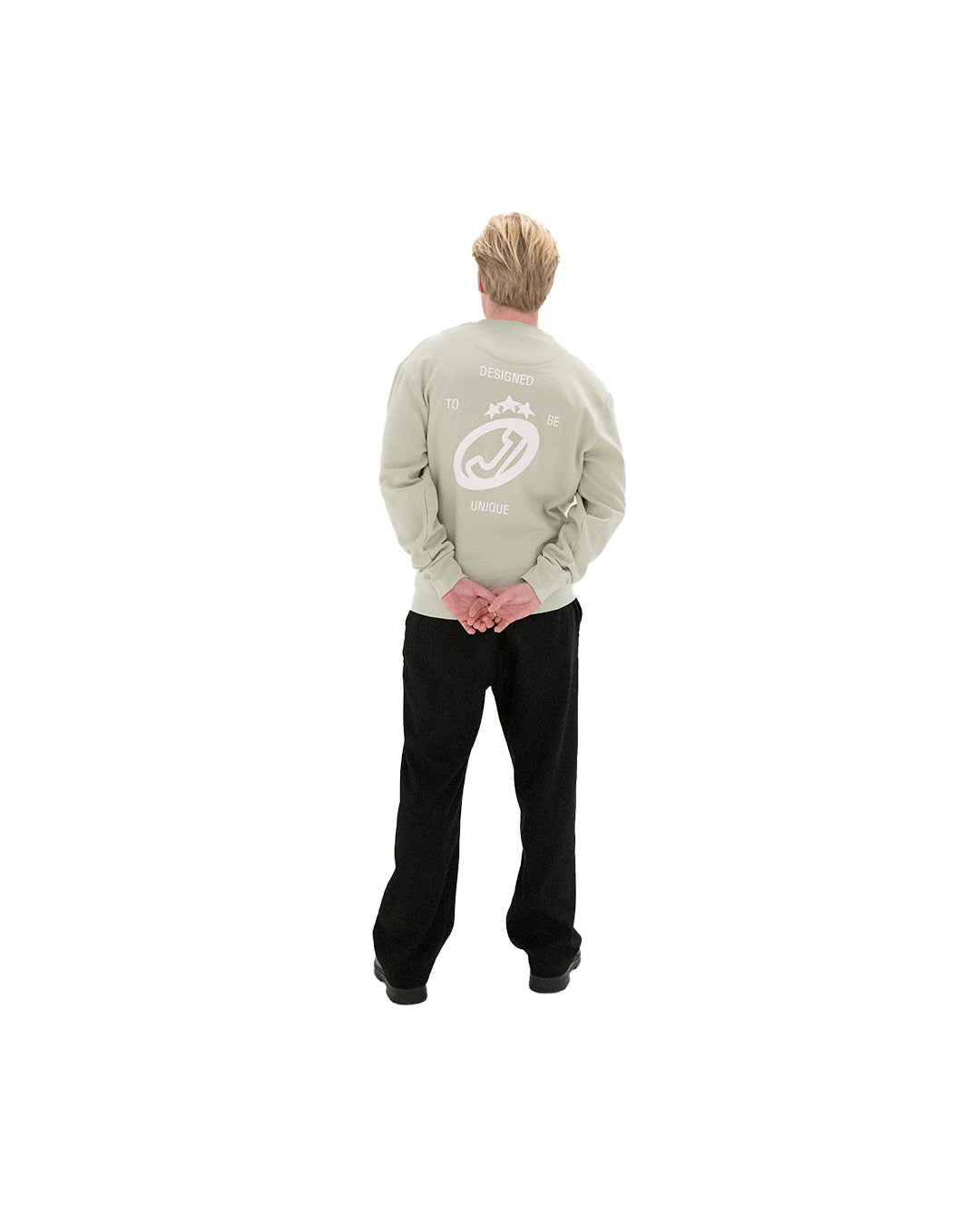 SWEATER DESIGNED TO BE UNIQUE ORANGE