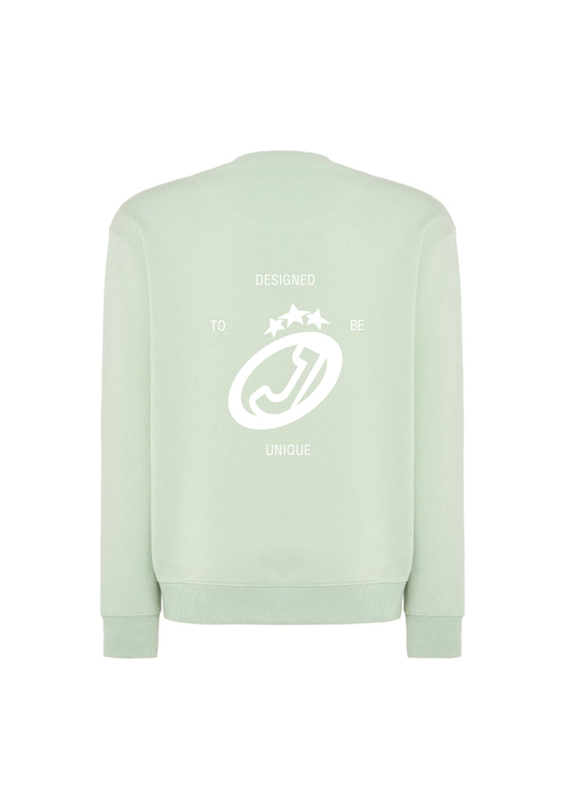 SWEATER DESIGNED TO BE UNIQUE GREEN