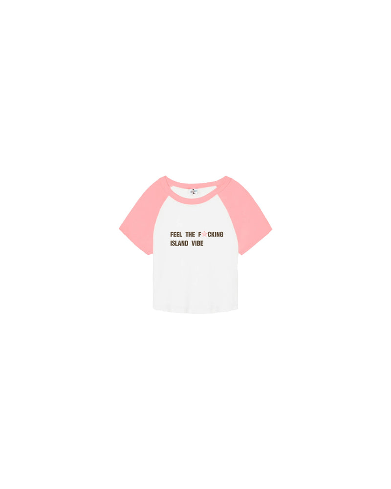 Island Baby tee (Pink)