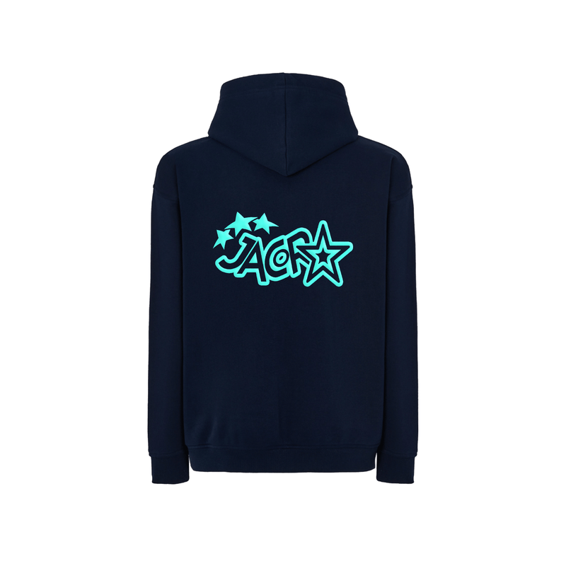 A UNIQUE STYLE FOR AN EXTRAODINARY WORLD HOODIE NAVY GREEN