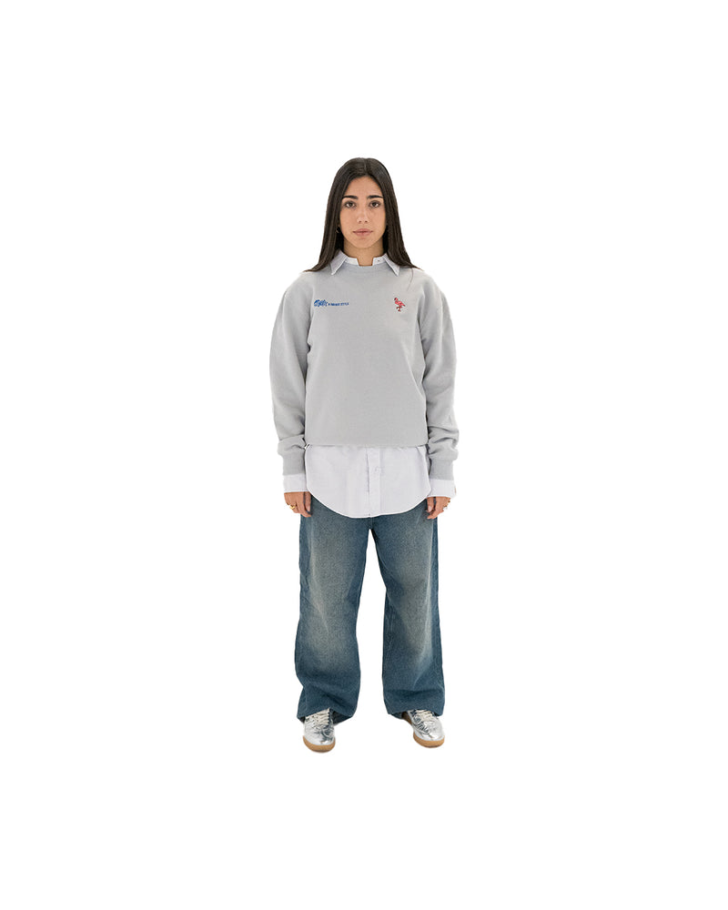 SWEATER A UNIQUE STYLE GREY