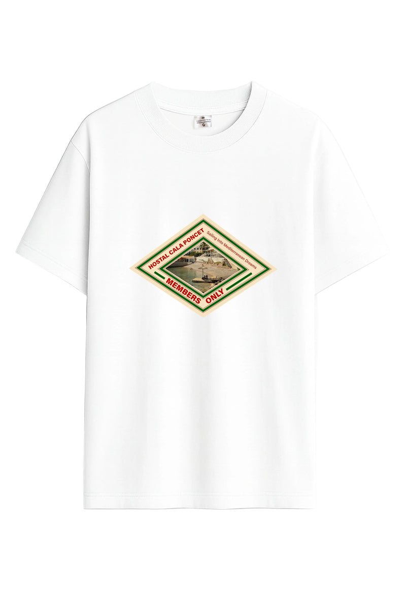 Cala Poncet Tee White