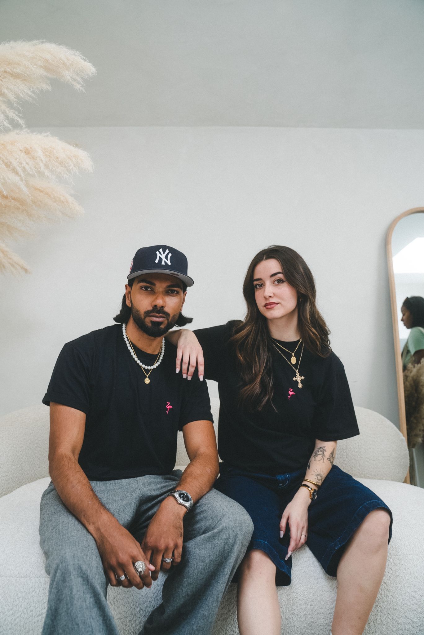 Flamingo Flair Tee
