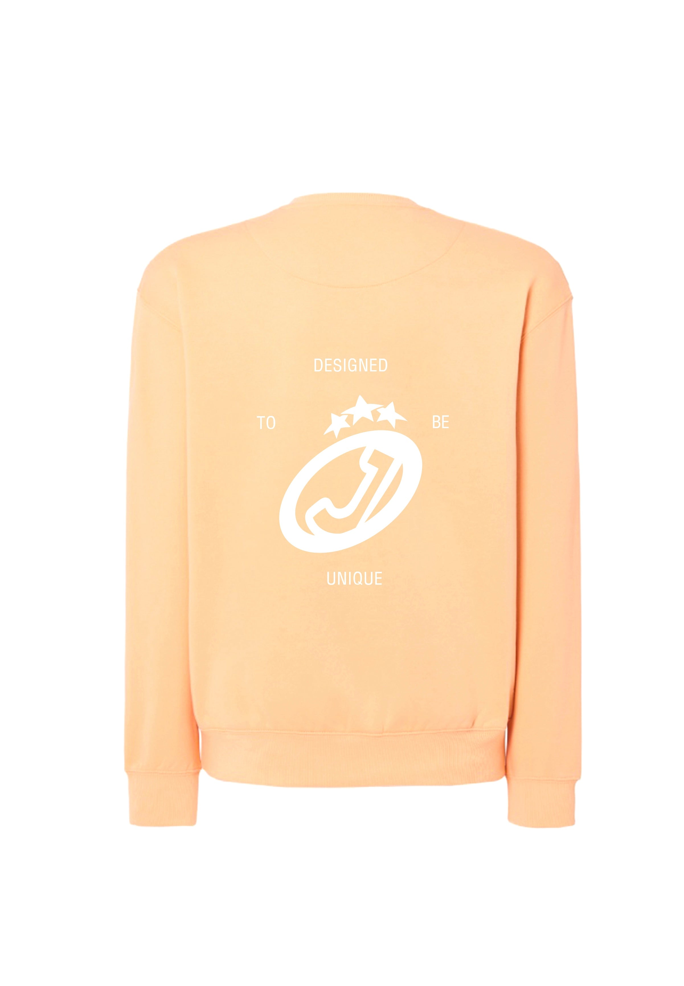 SWEATER DESIGNED TO BE UNIQUE ORANGE