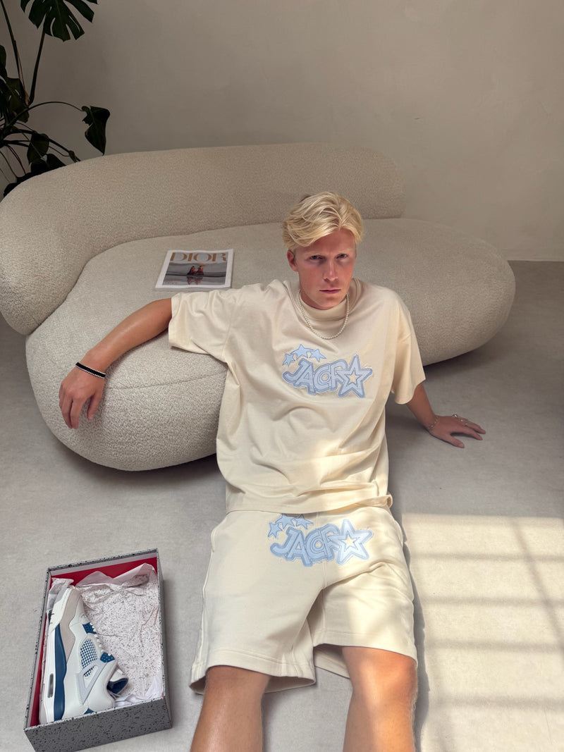 Full Tracksuit Silent Move Beige and Blue