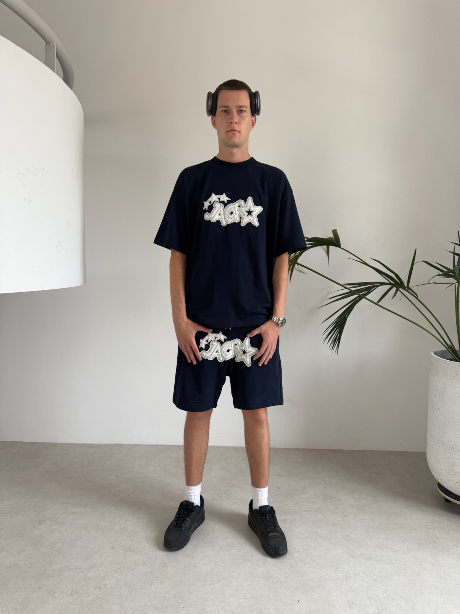 Silent Move tee(blue)